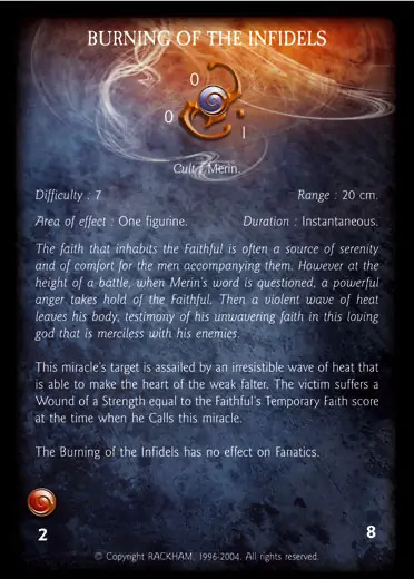 Confrontation miracle card of burning-of-the-infidels.md