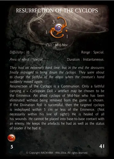 Confrontation miracle card of ressurrection-of-the-cyclops.md