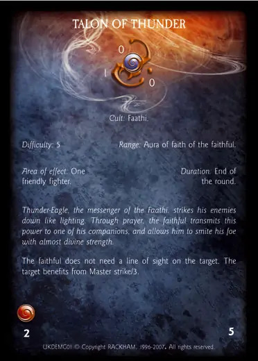 Confrontation miracle card of talon-of-thunder.md