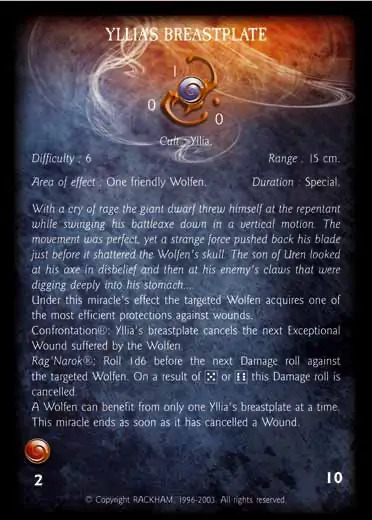 Confrontation miracle card of yllias-breastplate.md