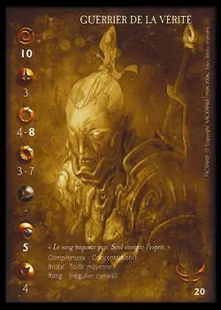 Warrior of Truth' - 1/1 profile card