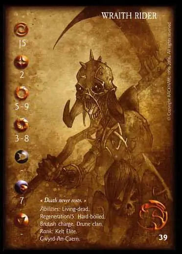 Wraith Rider' - 1/1 profile card