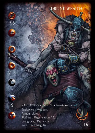 Drune Wraith' - 1/1 profile card