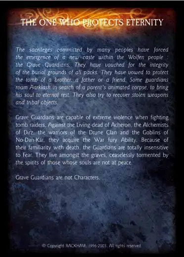 Grave Guardian (2)' - 2/2 profile card