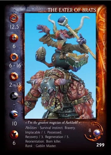The eater of brats' - 1/1 profile card
