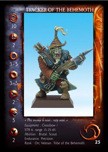 Tracker of Behemoth' - 1/1 profile card