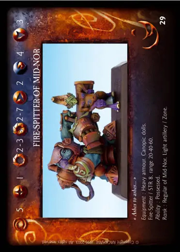 Fire-Spitter of Mid-nor' - 1/2 profile card
