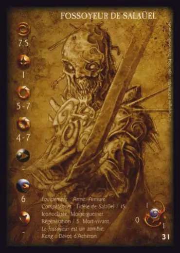 Gravedigger of Saluel (2)' - 1/2 profile card